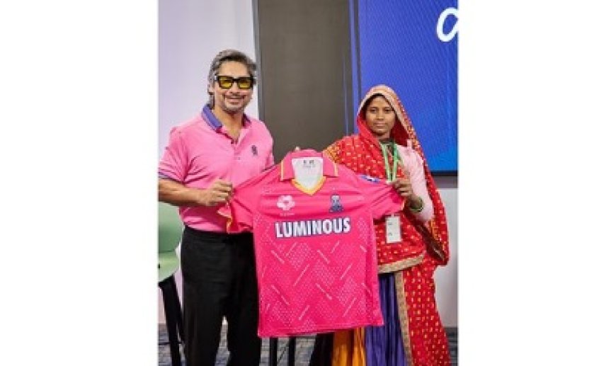 Rajasthan Royals Launch Pink Jersey for Pink Promise Match