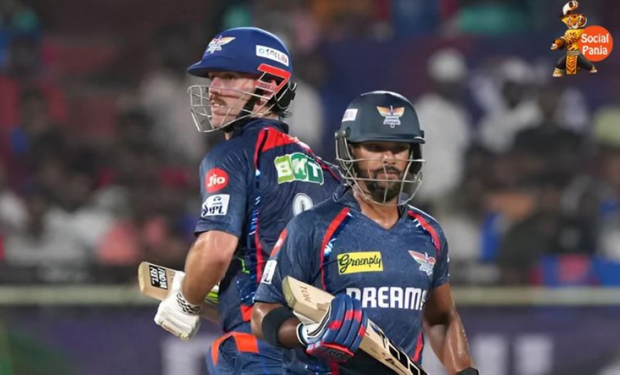 Mitchell Marsh, Pooran Power LSG to Victory Over SRH
