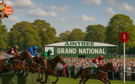 Thrilling Races & Grand National Build-Up at Aintree 2025