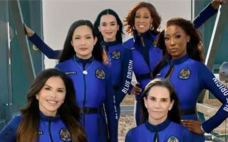 Blue Origin All-Women Crew: Where Fashion Meets Space Travel
