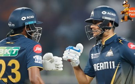 Gill & Sudharsan Lead Gujarat Titans to Big Win Over KKR