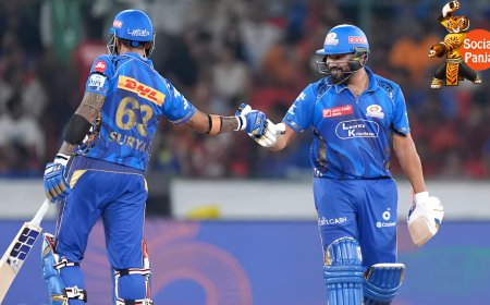 Rohit, SKY Power MI to 7-Wicket Win Over SRH in IPL 2025