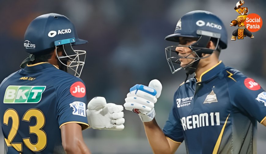 Gill & Sudharsan Lead Gujarat Titans to Big Win Over KKR