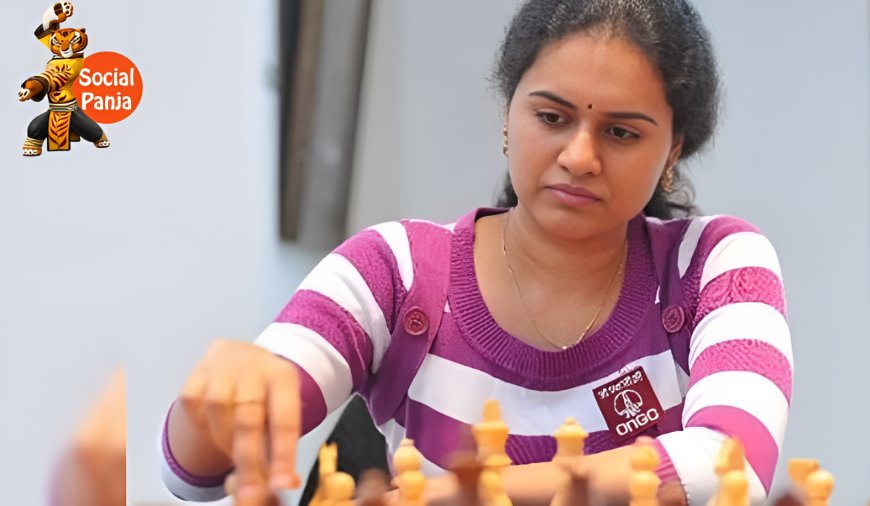 FIDE Women's Grand Prix Pune: Humpy, Harika in Action