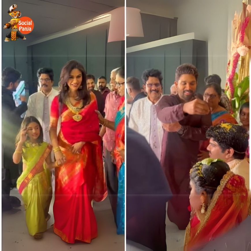 Allu Arjun's 'Yesesaava?' moment with Sneha melts hearts