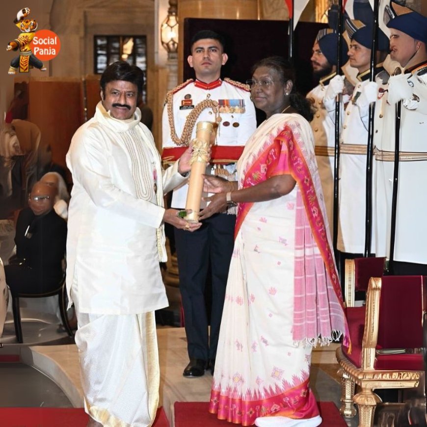 Balakrishna gets Padma Bhushan, feels grateful and touched.