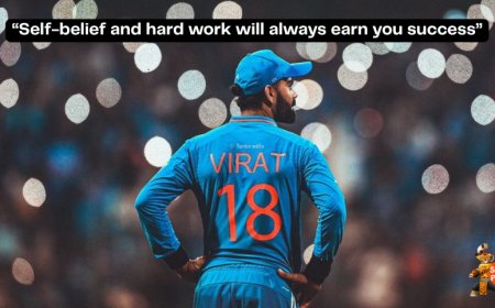 The Virat Kohli Way: Success, Resilience, and Leadership