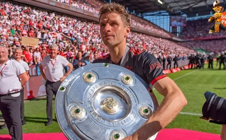 Thomas Müller Bids Farewell as Bundesliga Final Nears