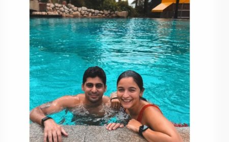Alia Bhatt begins Monday with a refreshing pool workout