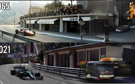 Monaco Grand Prix: Then vs Now on Iconic F1 Streets
