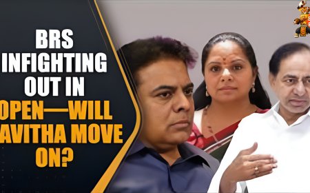 BRS Rift Widens: Kavitha Hints at BJP Merger, Targets KTR