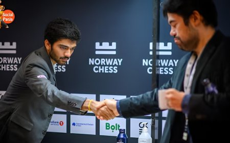 Gukesh Stuns Nakamura; Indian Stars Eye Singapore Glory