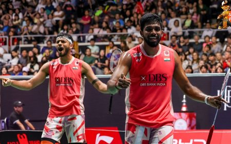 Satwik-Chirag Storm into Singapore SF; India Eyes Medals