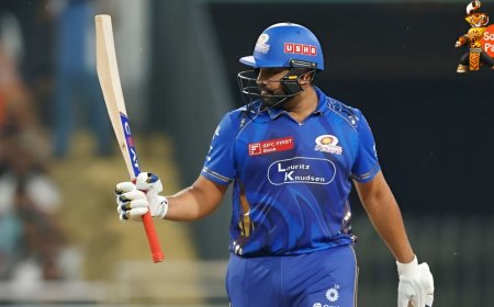 Rohit’s Blazing 81 Powers MI Past GT in IPL 2025 Eliminator