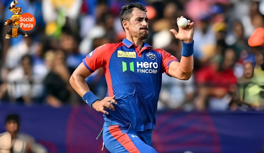 Mitchell Starc Climbs to No. 4 in IPL 2025 Purple Cap Race
