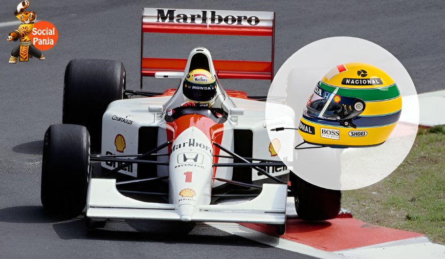 Ayrton Senna’s 1992 Rescue Helmet Sells for Record Price