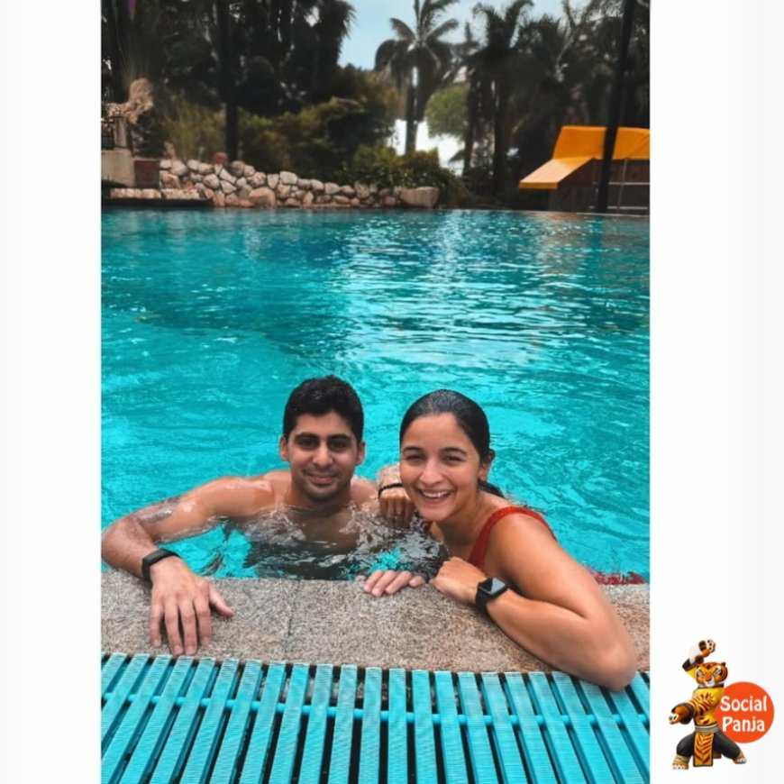Alia Bhatt begins Monday with a refreshing pool workout