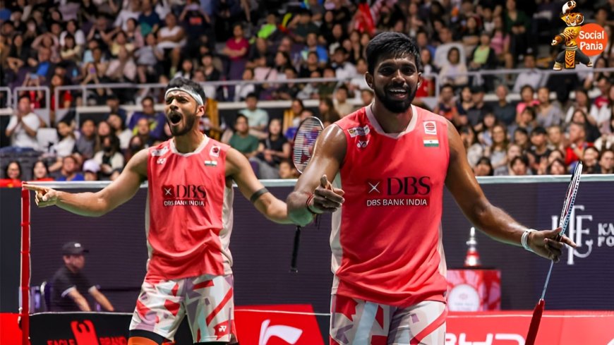 Satwik-Chirag Storm into Singapore SF; India Eyes Medals