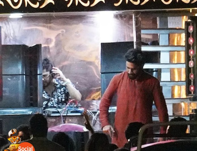 Naga Chaitanya Rocks Akhil’s Baraat in Hyderabad