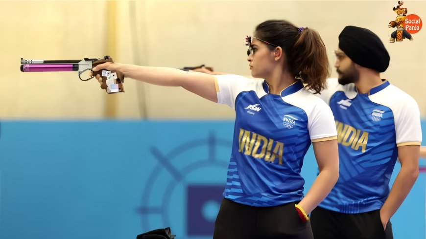 Manu Bhaker to Lead India at ISSF World Cup in Munich